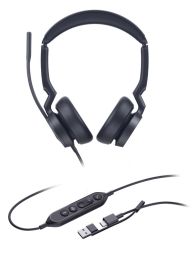 Yealink UH46 Dual Teams USB-C/A Headset Black