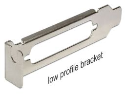 DeLock Low Profile Slot Bracket with SUB-D 25 opening