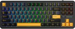 Aula F87 Gasket Gaming Wireless Bluetooth Mechanical Keyboard Black/Yellow US