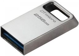 Kingston 256GB DataTraveler Micro USB3.2 A Ezüst (DTMC3G2/256GB) Flash Drive