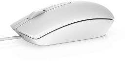 DELL Vezetékes egér, MS116 Optical Mouse - White