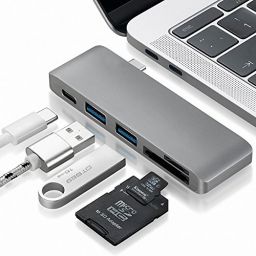 USB Type-C 5 az 1-ben Hub - asztroszürke