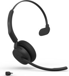 Jabra Evolve3 45 MS Mono Link 390c Wireless Bluetooth Headset Black
