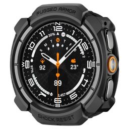 Spigen Rugged Armor case for Samsung Galaxy Watch Ultra 2 47mm Black
