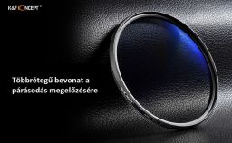 K&F Concept Classic Series CPL cirkuláris polár szűrő, 72 mm