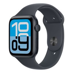 Apple Watch SE 3 GPS 44mm Midnight Aluminium Case with Midnight Sport Band - M/L