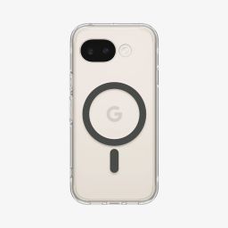 Spigen Ultra Hybrid MagSafe case for Google Pixel 10a Clear Graphite