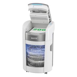 Leitz IQ OptiMax Autofeed Small Office 200 P4 Iratmegsemmisítő White