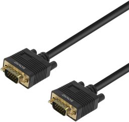 Savio CL-202 VGA to VGA Cable 1,8m Black