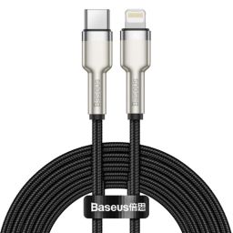 Baseus Cafule USB-C - Lightning Cable 20W 2m Black
