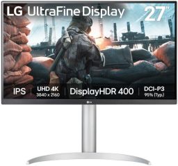 LG 27' 27UP650K-W IPS 4K UHD 5ms DP 2xHDMI Pivot