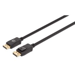 Manhattan 8K@60Hz DisplayPort 1.4 male/male Cable 1m Black