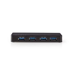 Nedis UHUBU3420BK USB Hub Black