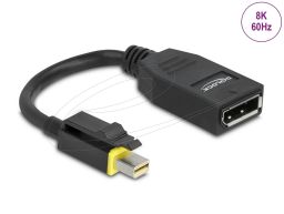 DeLock miniDisplayPort 1.4 to DisplayPort Adapter 8K/60Hz Black