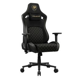 Cougar Defensor Gold F Gaming Chair Black