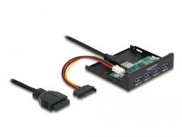 Delock Belső 3.5  USB 3.2 Gen 1 elosztó 4 porttal