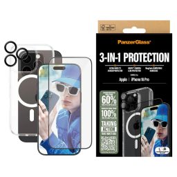 PanzerGlass PanzerGlass 3-in-1 Protection Bundle iPhone 16 Pro
