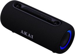 Akai 1.0 Waterproof Portable Bluetooth Speaker 15W Black