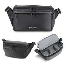 K&F Concept Waterproof Urban Wander Sling/Shoulder Camera Bag 10L Black
