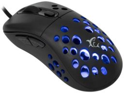 MOU White Shark GM-5013B AZRAEL Vezetékes gamer egér - Fekete