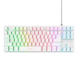 Trust GXT 833 Thado TKL Illuminated Keyboard White US