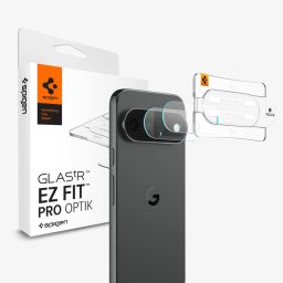 Spigen Glass tR EZ Fit Optik Pro for Google Pixel 11 Pro 2 Pack Crystal Clear