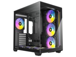 Számítógépház Antec C5 ARGB Midi-Tower, Edzett üveg - fekete