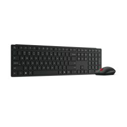 Lenovo Pro 6000 Wireless Bluetooth Multi-Mode Combo Keyboard and Mouse Black US