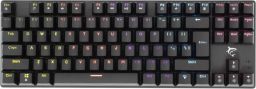 WHITE SHARK COMMANDOS mechanikus (red switch) gamer billentyűzet (magyar), fekete