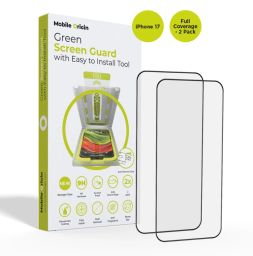 Mobile Origin Screen Guard with easy applicator full coverage for iPhone 17