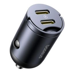 Baseus Tiny Star Mini 30W Car Charger Grey