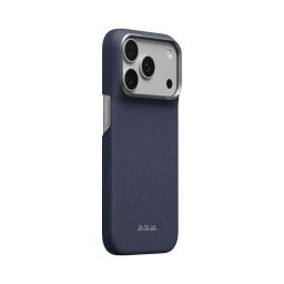 Pitaka Edge Case PTK Weaving for iPhone 18/17 Pro Sapphire Blue