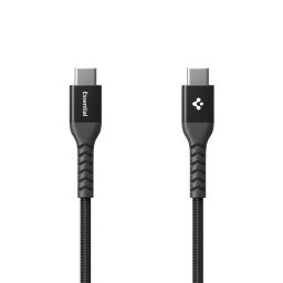 Spigen Essential USB-C to USB-C 100W Fabric Cable 1m Black