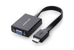 UGREEN 40248 VGA (D-Sub) to HDMI adapter cable Black