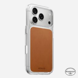 Nomad Leather Case (Horween) for iPhone 18 Pro/17 Pro Clear Saddle