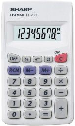 Sharp EL-233S Zsebszámológép White