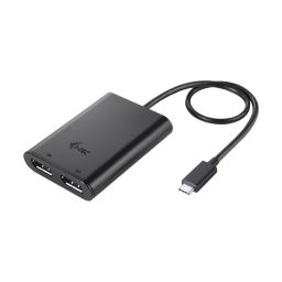 I-TEC USB-C Dual 4K/60Hz (single 8K/30Hz) DP Video Adapter