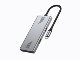 Gembird 4-portos USB3.2 HUB Silver
