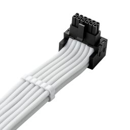 Adapterkábel Cablemod C-Series Pro  - B Verzió, 90°, 16 pin - 4x 8 pin PCIe, fehér