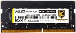 Kingsman Memória Notebook - 16GB DDR4 (2666Mhz, CL22, 1.2V)