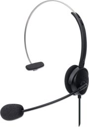Manhattan Mono USB Headset Black