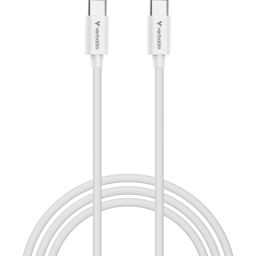 Verbatim Essentials Sync & Charge USB-C to USB-C Cable 3m White
