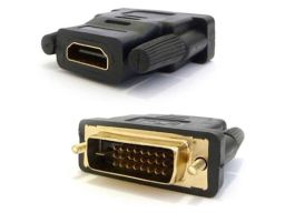 Kábel DVI Átalakító DVI (Male) - HDMI (Female) Adapter Dual Link