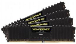 Corsair 64GB DDR4 2666MHz Kit(4x16GB) Vengeance LPX Black