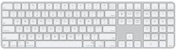Apple Magic Keyboard (2024) w Touch ID and Numeric Keypad - US English - White Keys