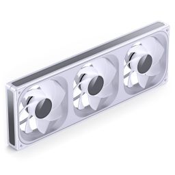 Ventilátor Jonsbo ZB-360 ventilátor, fordított légáramlás, PWM, ARGB - 360mm, fehér