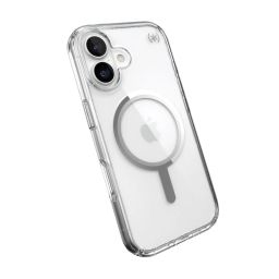 Speck Presidio Perfect Clear MagSafe iPhone 17 Case Clear/Silver