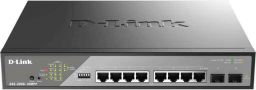 D-link 10-Port Gigabit Ethernet PoE++ Surveillance Switch -8 x 10/100/1000 Mbps