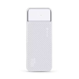 Devia Smart Series Digitális kijelzős 10000mAh PowerBank White