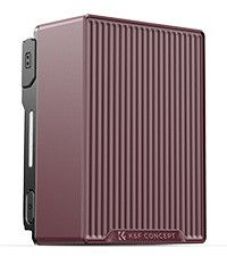 K&F Concept V-Mount akkumulátor, 99Wh, 14.8V, 6700mAH, 100W, BP, dual D-TAP, bordó